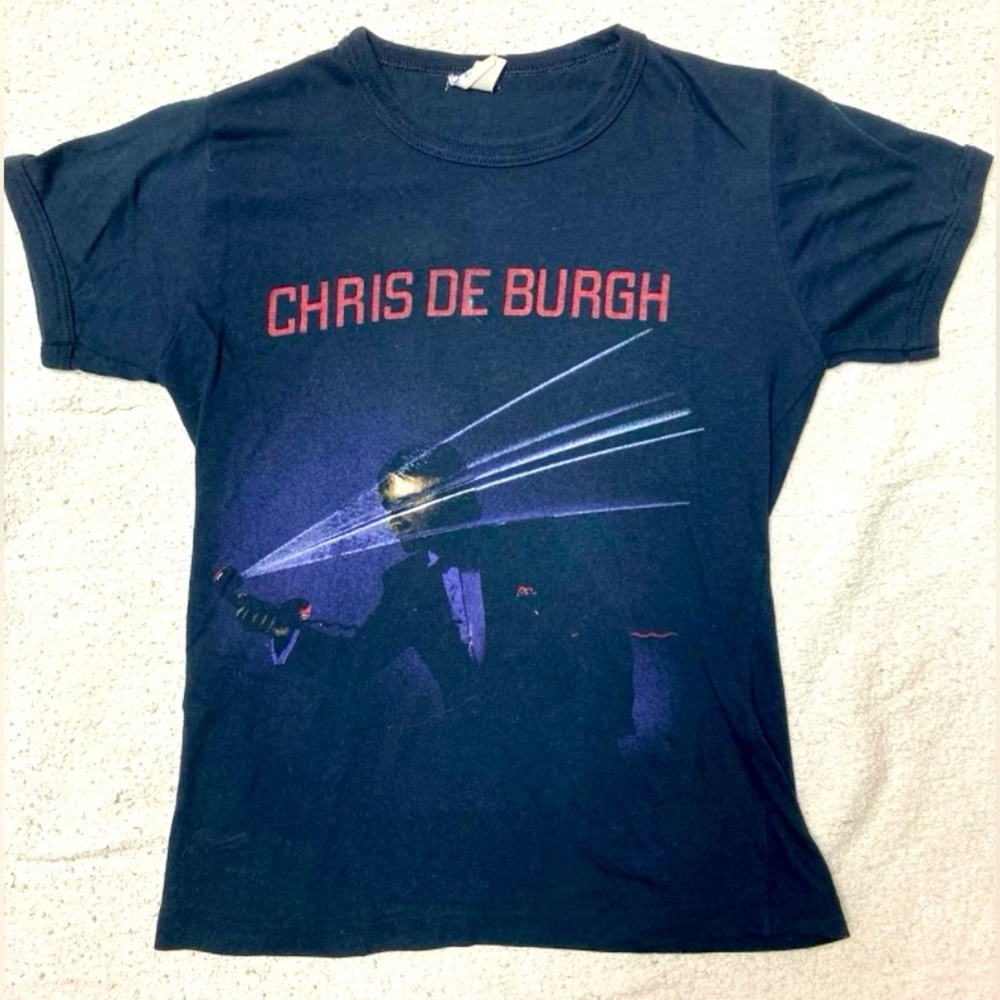 Vintage 80s Chris De Burgh tshirt